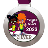 Verkeer op school, zilveren medaille